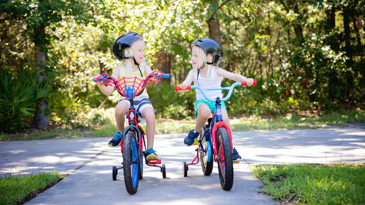 Les tailles pour les vélos enfants