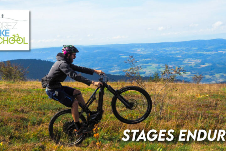 Stages VTT enduro aux Monts du Forez