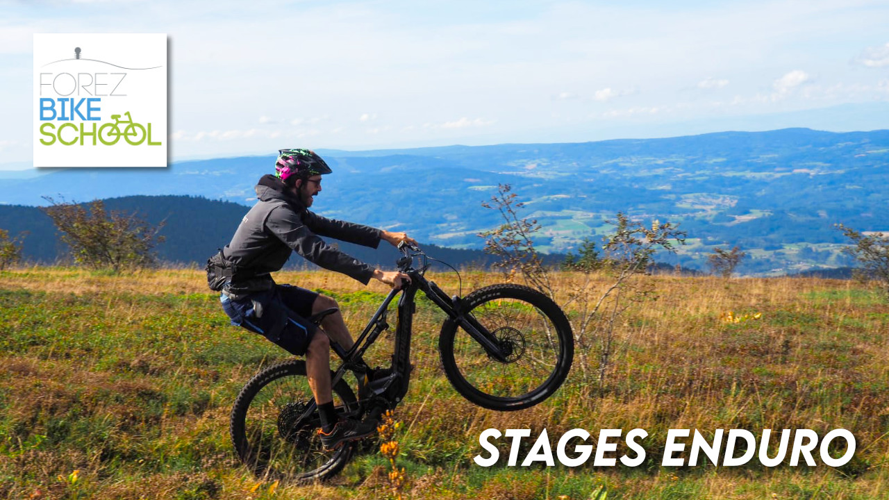 Stages VTT enduro aux Monts du Forez